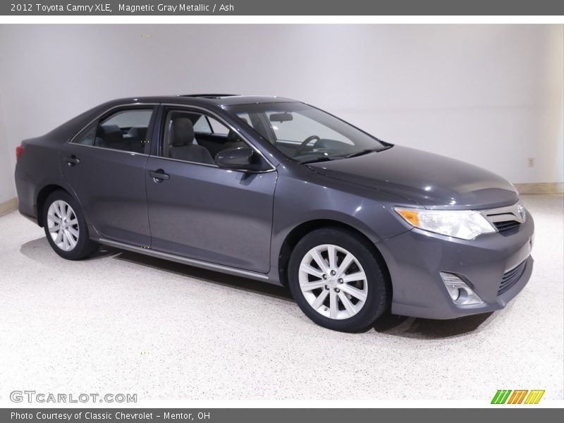 Magnetic Gray Metallic / Ash 2012 Toyota Camry XLE