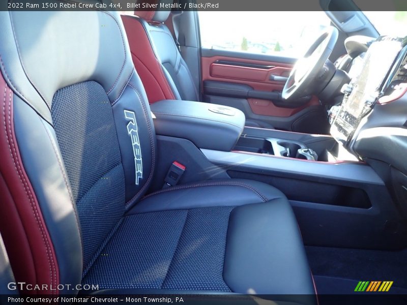 Front Seat of 2022 1500 Rebel Crew Cab 4x4
