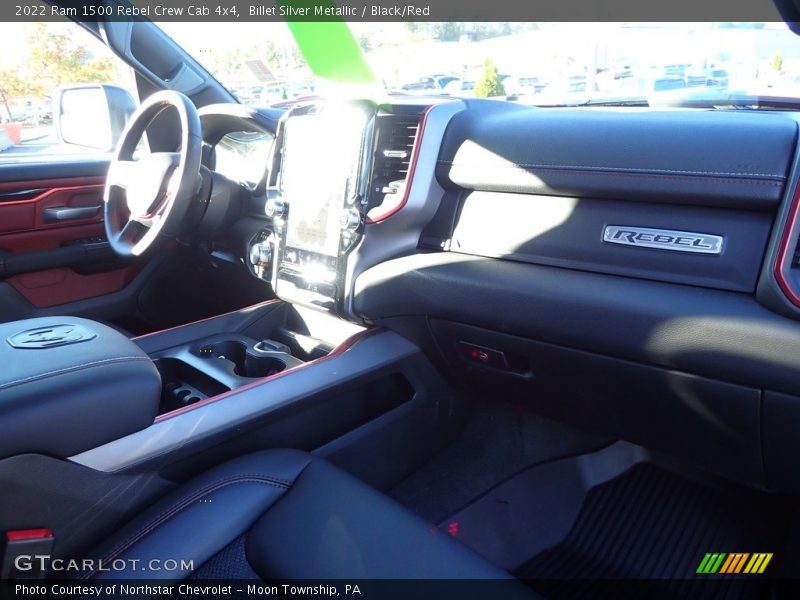 Dashboard of 2022 1500 Rebel Crew Cab 4x4