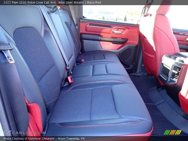 Rear Seat of 2022 1500 Rebel Crew Cab 4x4