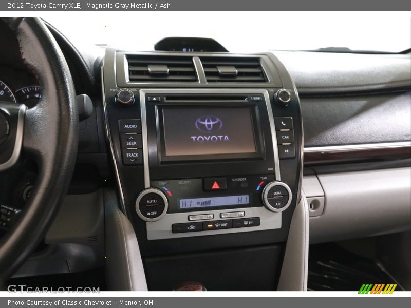 Magnetic Gray Metallic / Ash 2012 Toyota Camry XLE