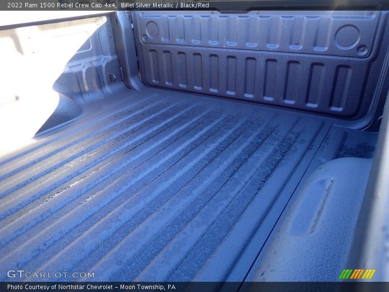Billet Silver Metallic / Black/Red 2022 Ram 1500 Rebel Crew Cab 4x4