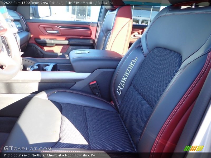 Front Seat of 2022 1500 Rebel Crew Cab 4x4