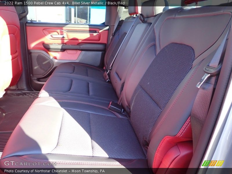 Rear Seat of 2022 1500 Rebel Crew Cab 4x4