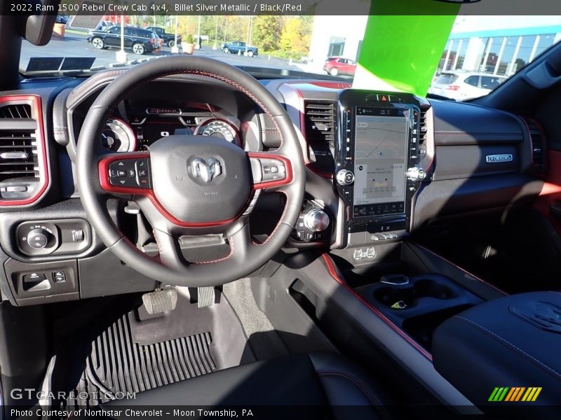 Dashboard of 2022 1500 Rebel Crew Cab 4x4