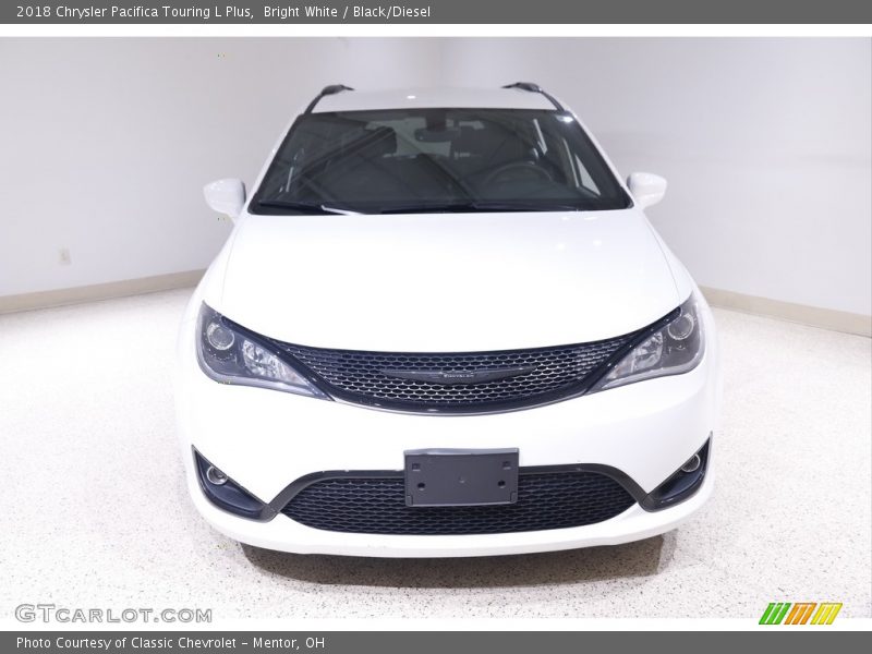 Bright White / Black/Diesel 2018 Chrysler Pacifica Touring L Plus