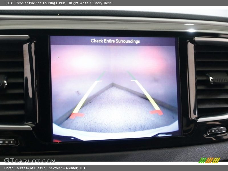 Bright White / Black/Diesel 2018 Chrysler Pacifica Touring L Plus