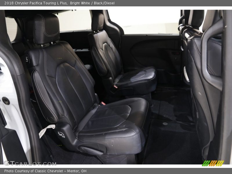 Bright White / Black/Diesel 2018 Chrysler Pacifica Touring L Plus