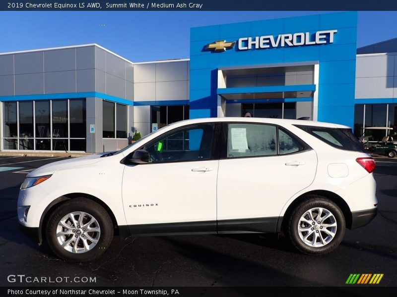 Summit White / Medium Ash Gray 2019 Chevrolet Equinox LS AWD