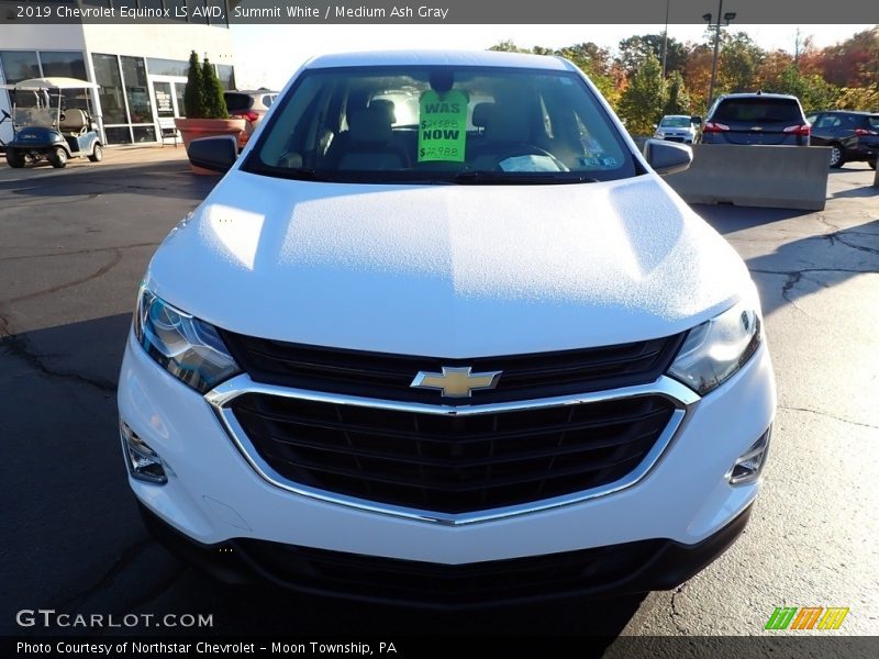 Summit White / Medium Ash Gray 2019 Chevrolet Equinox LS AWD