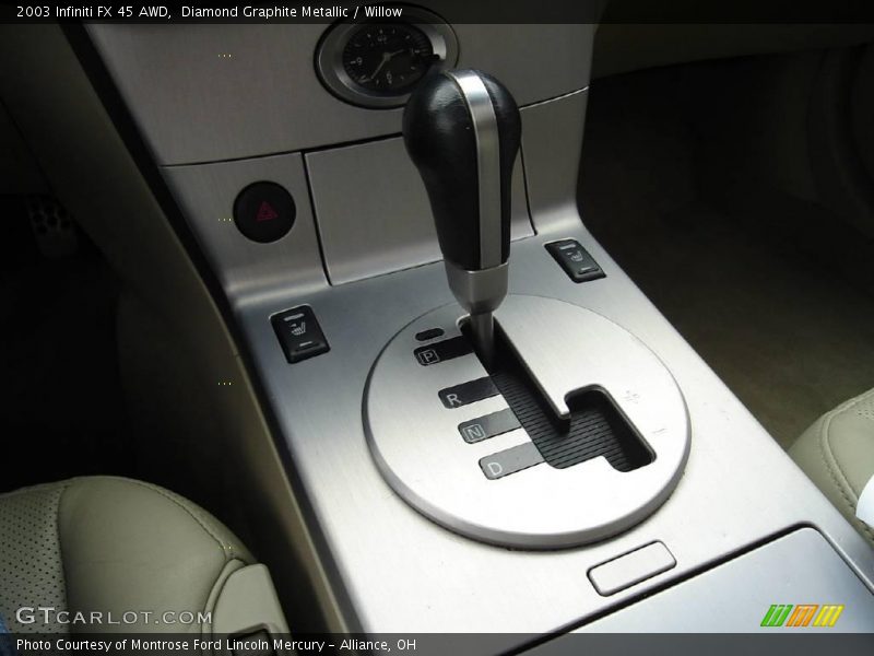Diamond Graphite Metallic / Willow 2003 Infiniti FX 45 AWD