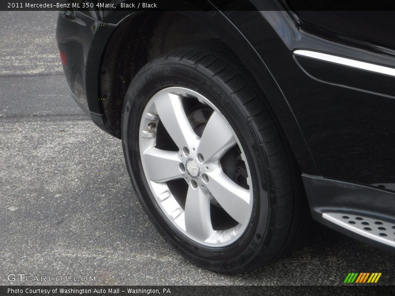 Black / Black 2011 Mercedes-Benz ML 350 4Matic