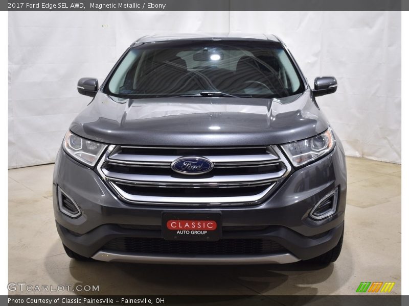 Magnetic Metallic / Ebony 2017 Ford Edge SEL AWD
