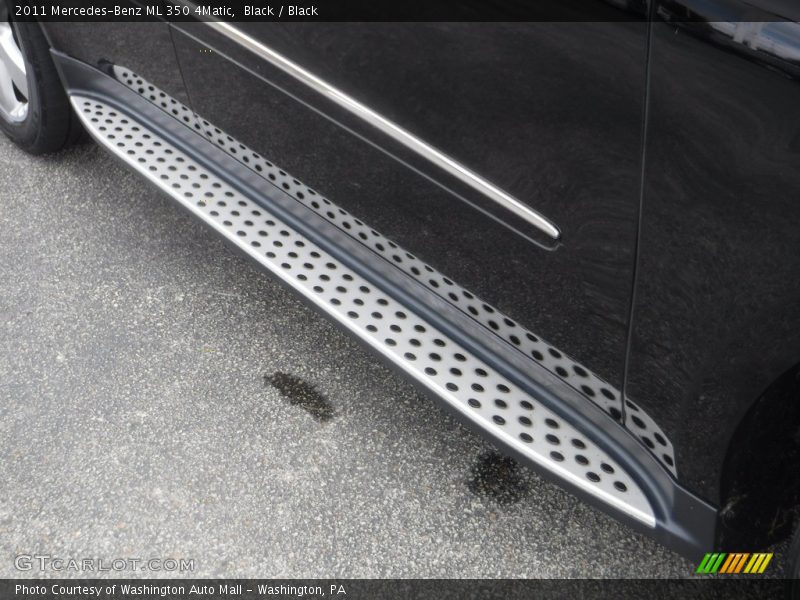 Black / Black 2011 Mercedes-Benz ML 350 4Matic