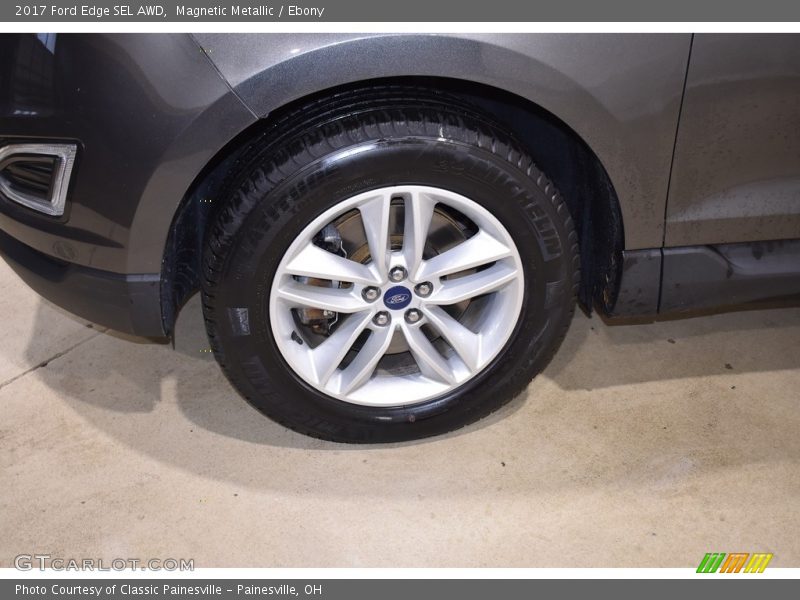 Magnetic Metallic / Ebony 2017 Ford Edge SEL AWD