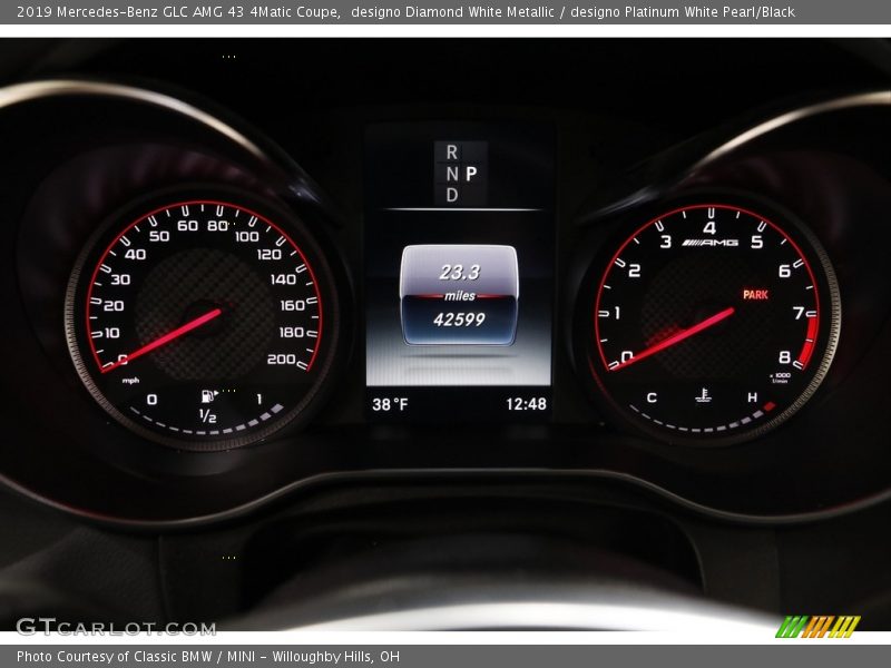  2019 GLC AMG 43 4Matic Coupe AMG 43 4Matic Coupe Gauges