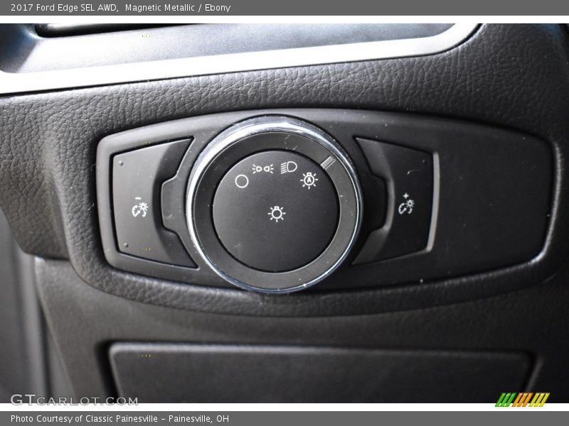 Magnetic Metallic / Ebony 2017 Ford Edge SEL AWD