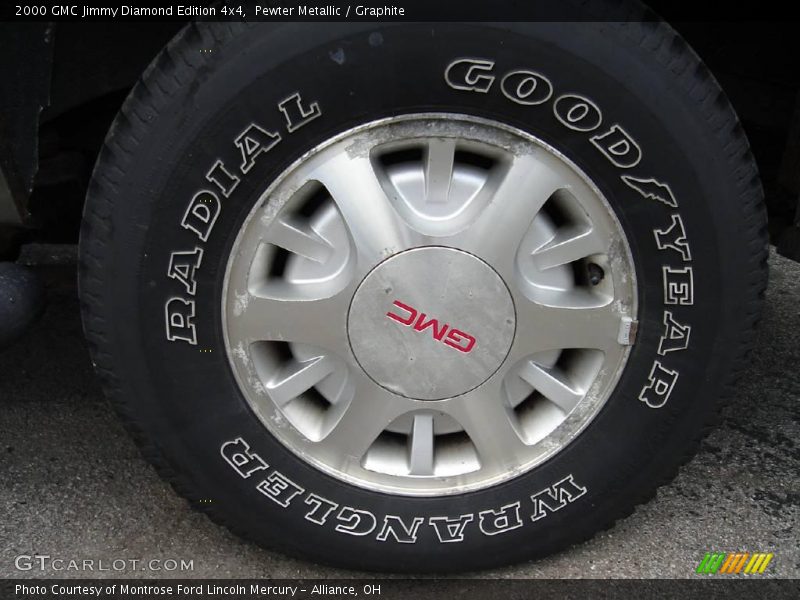 Pewter Metallic / Graphite 2000 GMC Jimmy Diamond Edition 4x4