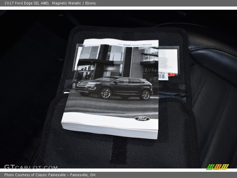 Magnetic Metallic / Ebony 2017 Ford Edge SEL AWD
