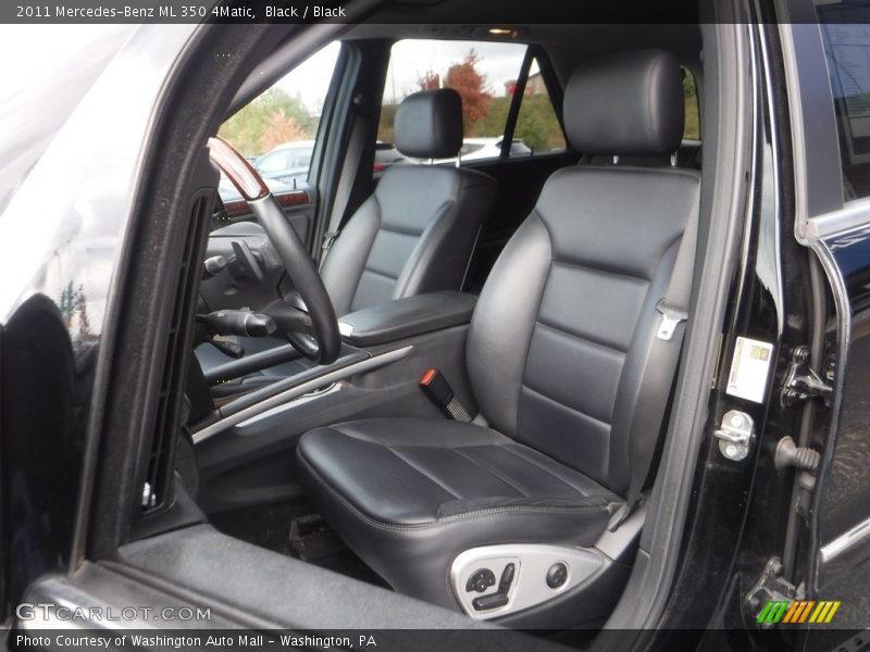 Black / Black 2011 Mercedes-Benz ML 350 4Matic