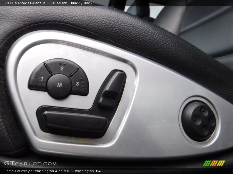 Black / Black 2011 Mercedes-Benz ML 350 4Matic