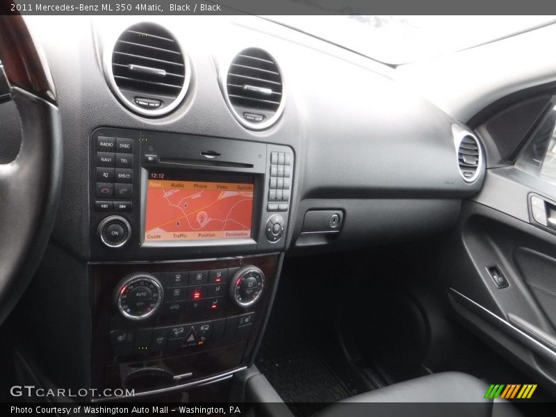 Black / Black 2011 Mercedes-Benz ML 350 4Matic