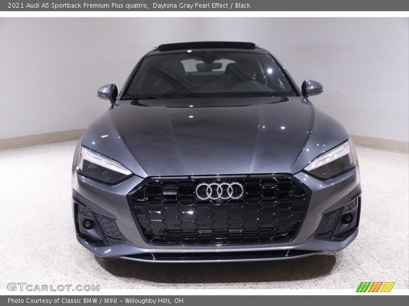 Daytona Gray Pearl Effect / Black 2021 Audi A5 Sportback Premium Plus quattro