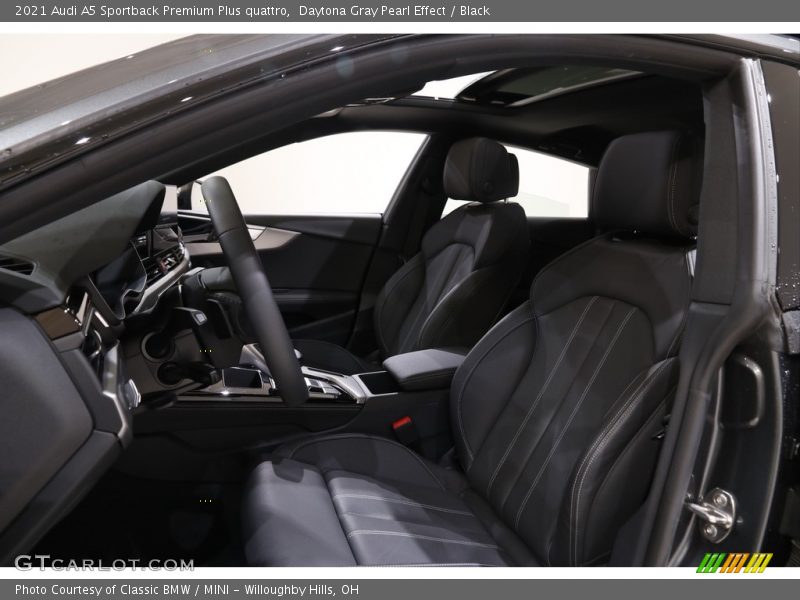 Daytona Gray Pearl Effect / Black 2021 Audi A5 Sportback Premium Plus quattro