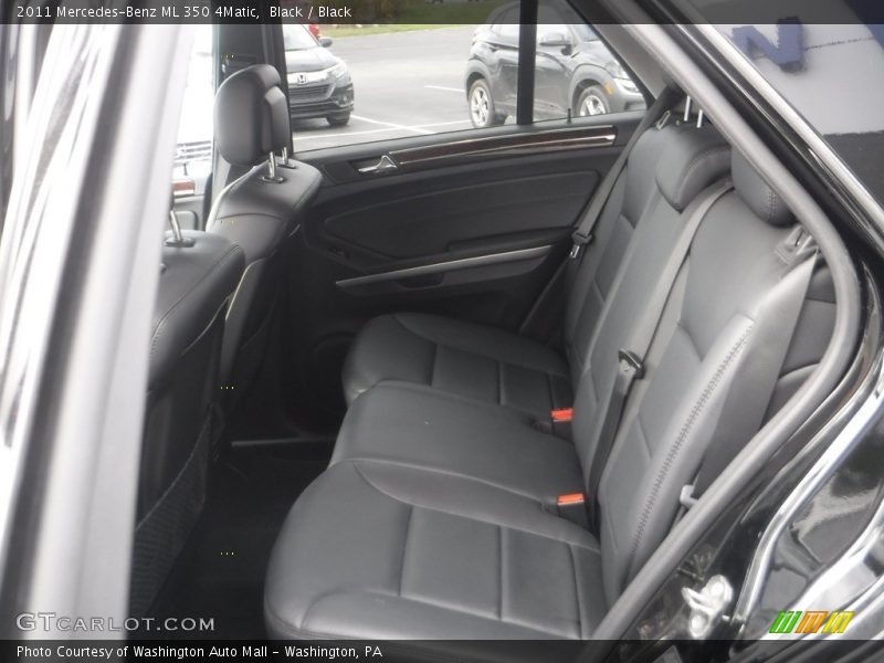 Black / Black 2011 Mercedes-Benz ML 350 4Matic