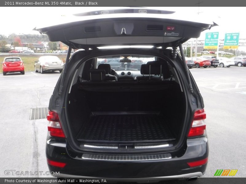 Black / Black 2011 Mercedes-Benz ML 350 4Matic
