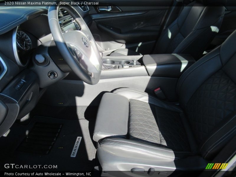 Super Black / Charcoal 2020 Nissan Maxima Platinum