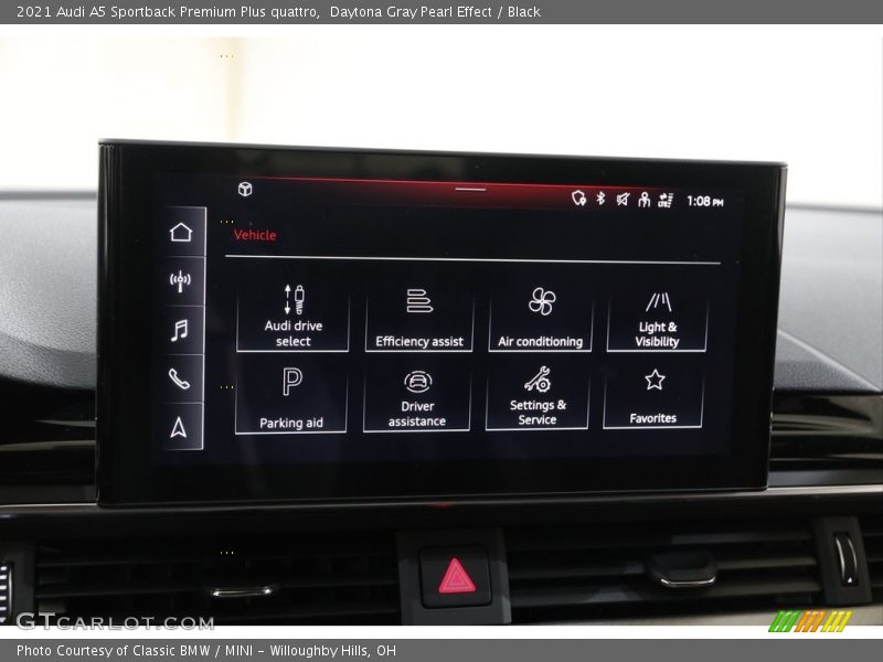 Daytona Gray Pearl Effect / Black 2021 Audi A5 Sportback Premium Plus quattro