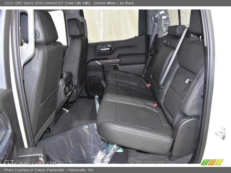 Rear Seat of 2022 Sierra 1500 Limited SLT Crew Cab 4WD