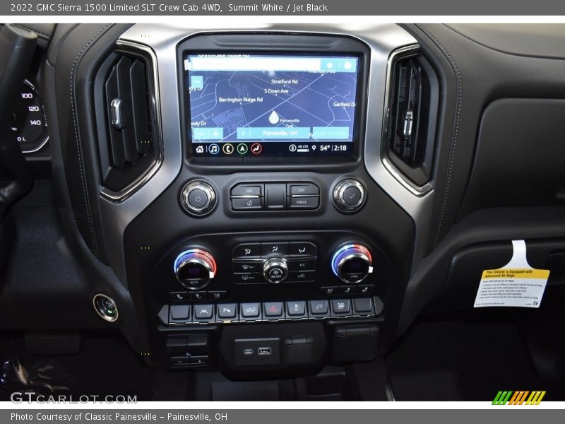 Controls of 2022 Sierra 1500 Limited SLT Crew Cab 4WD
