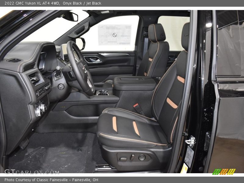  2022 Yukon XL AT4 4WD Jet Black Interior