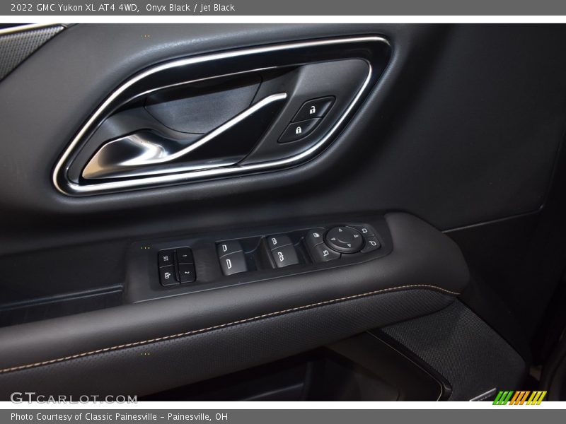 Controls of 2022 Yukon XL AT4 4WD
