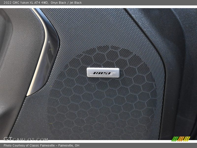 Onyx Black / Jet Black 2022 GMC Yukon XL AT4 4WD