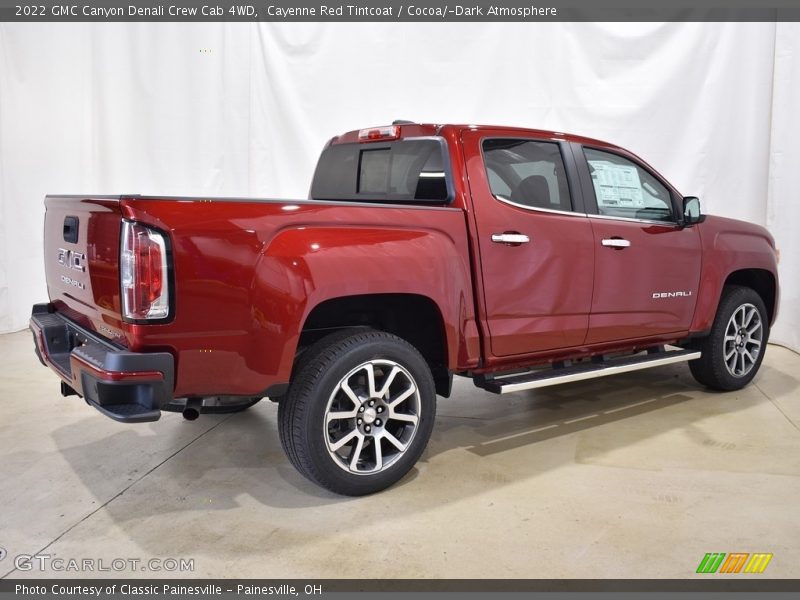  2022 Canyon Denali Crew Cab 4WD Cayenne Red Tintcoat