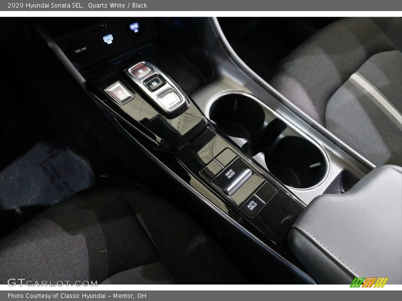 Quartz White / Black 2020 Hyundai Sonata SEL
