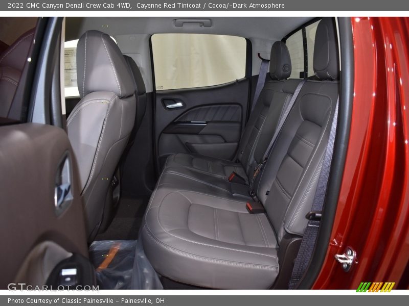 Rear Seat of 2022 Canyon Denali Crew Cab 4WD