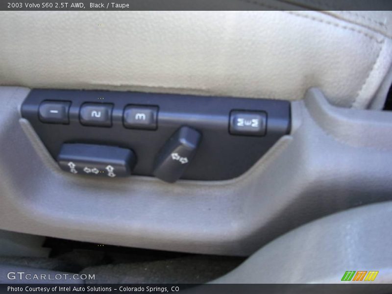 Black / Taupe 2003 Volvo S60 2.5T AWD