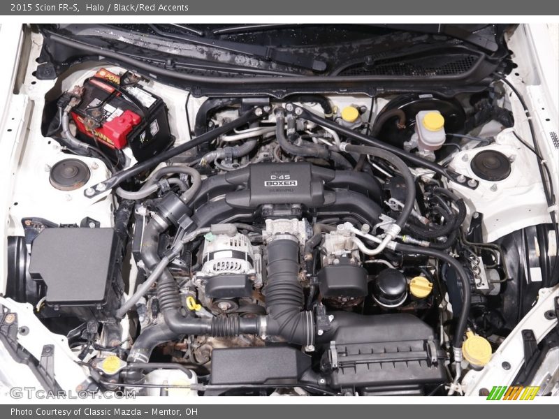  2015 FR-S  Engine - 2.0 Liter D-4S DOHC 16-Valve VVT Boxer 4 Cylinder