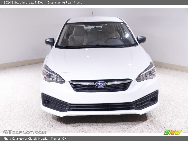 Crystal White Pearl / Ivory 2020 Subaru Impreza 5-Door