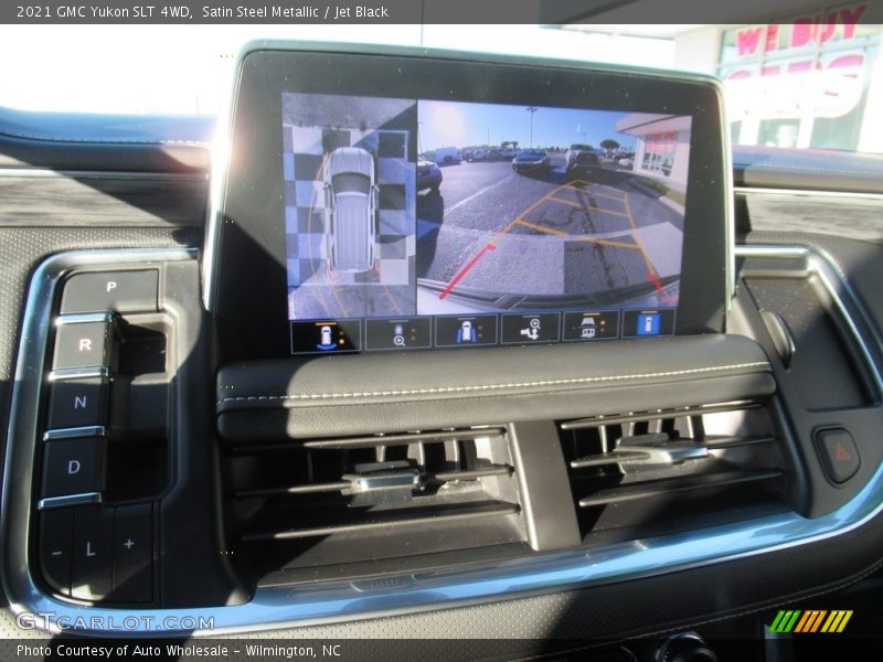Satin Steel Metallic / Jet Black 2021 GMC Yukon SLT 4WD