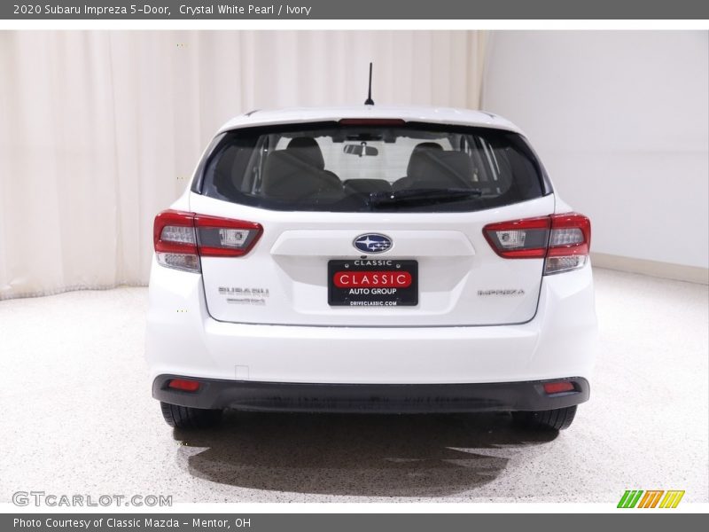 Crystal White Pearl / Ivory 2020 Subaru Impreza 5-Door
