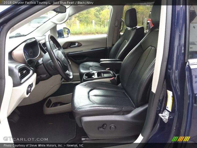 Jazz Blue Pearl / Black/Alloy 2018 Chrysler Pacifica Touring L