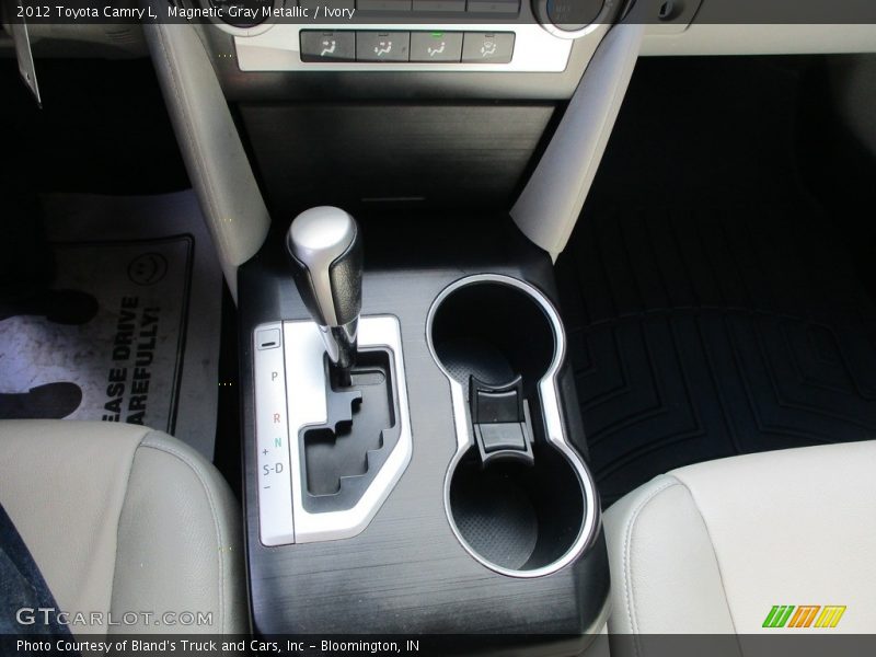 Magnetic Gray Metallic / Ivory 2012 Toyota Camry L