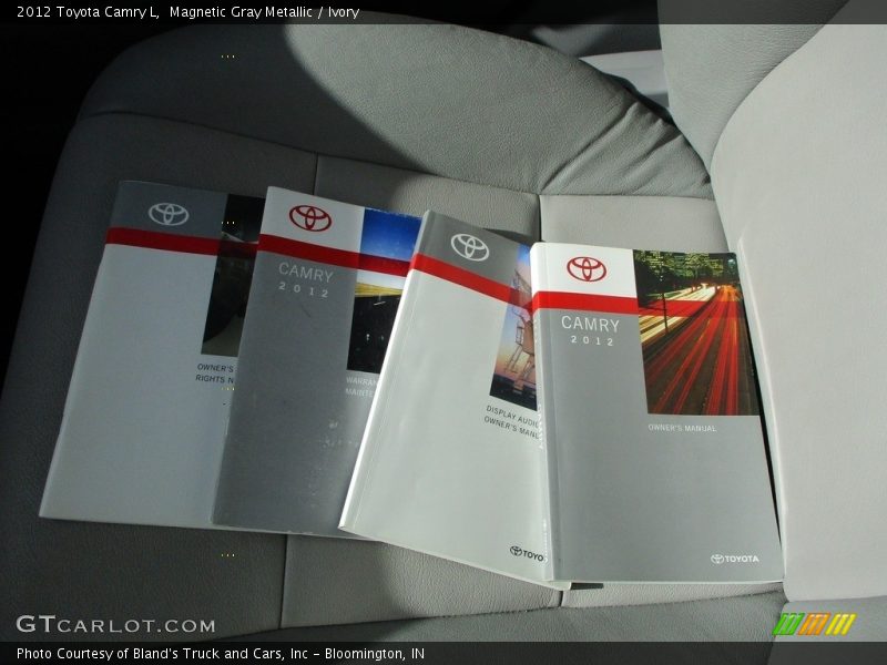 Magnetic Gray Metallic / Ivory 2012 Toyota Camry L
