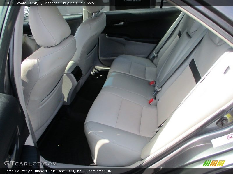 Magnetic Gray Metallic / Ivory 2012 Toyota Camry L