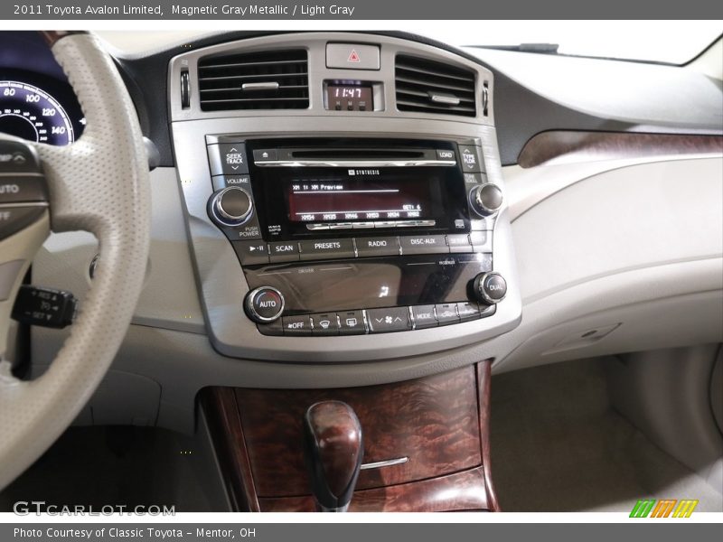 Magnetic Gray Metallic / Light Gray 2011 Toyota Avalon Limited